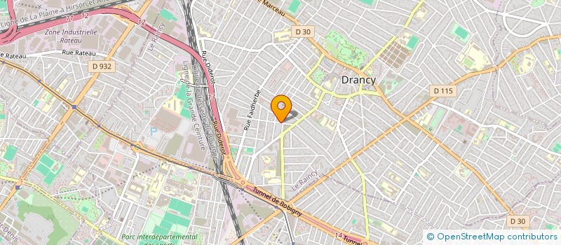 localisation de l'entreprise MONSIEUR LIVIU BEJENARU à DRANCY