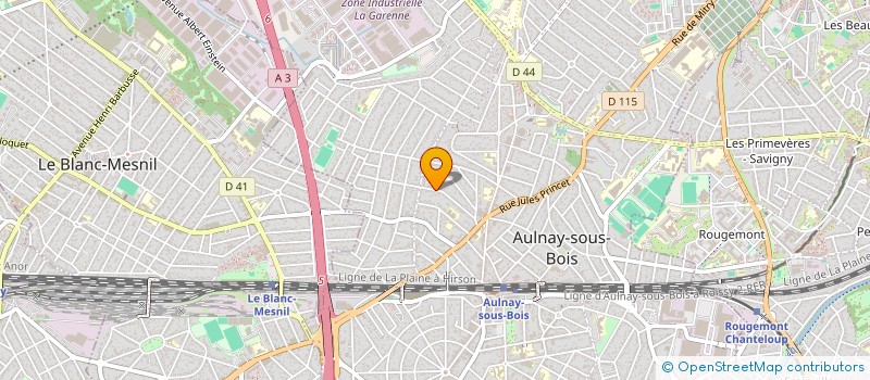 localisation de l'entreprise MONSIEUR LIVIU COLIBABA à AULNAY-SOUS-BOIS