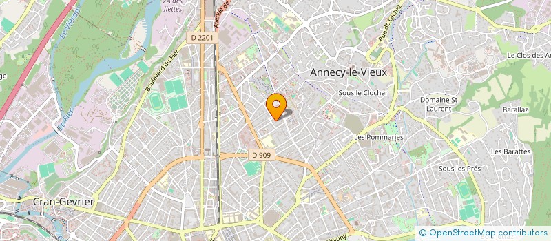 localisation de l'entreprise MONSIEUR LIVIU-GABRIEL DUMITRU à ANNECY