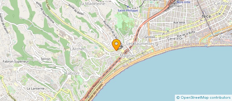 localisation de l'entreprise MONSIEUR LIVIU-IONEL RUJAN à NICE
