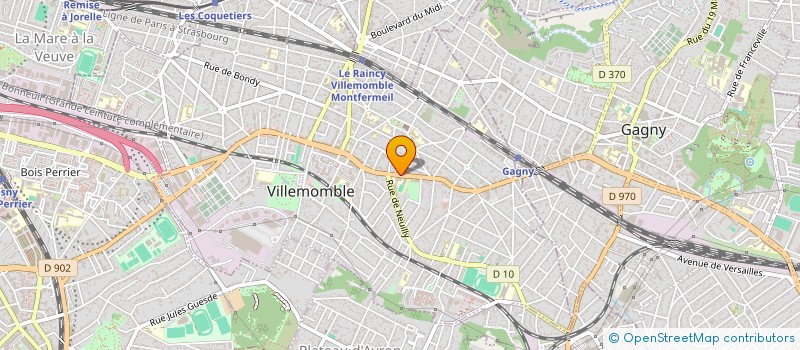 localisation de l'entreprise MONSIEUR LIVIU JURCA à VILLEMOMBLE