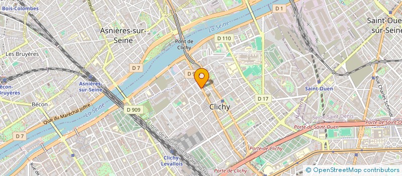 localisation de l'entreprise MONSIEUR LIVIU MACOVEI à CLICHY
