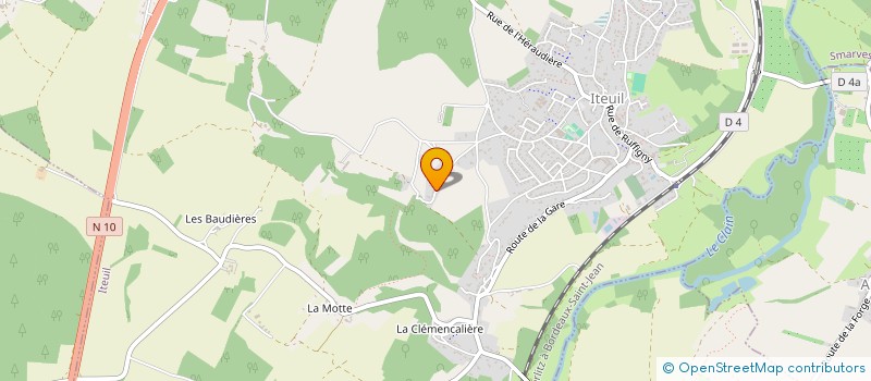 localisation de l'entreprise MONSIEUR LIVIU MARIUS ISPAS  ITEUIL