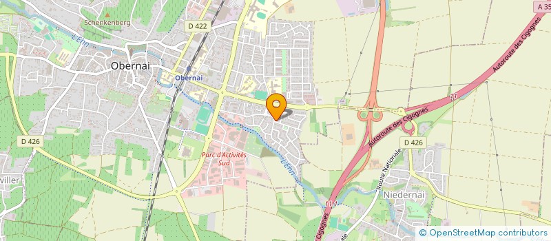 localisation de l'entreprise MONSIEUR LIVIU RUSNAC  OBERNAI