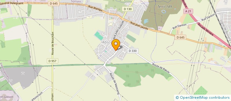 localisation de l'entreprise MONSIEUR LIVIU TEGLAS  ABSCON