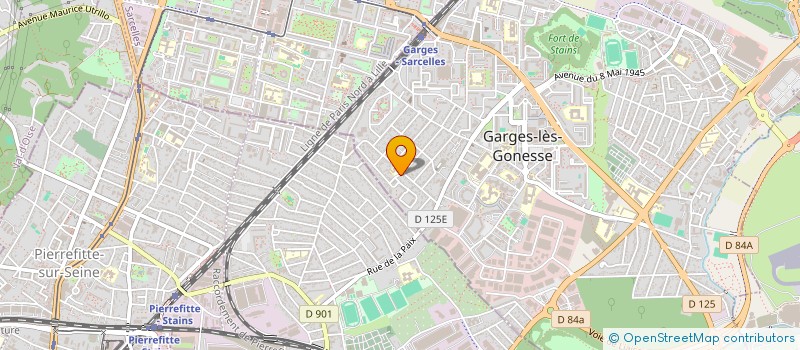 localisation de l'entreprise MONSIEUR LIVIU VIRLAN  GARGES-LES-GONESSE