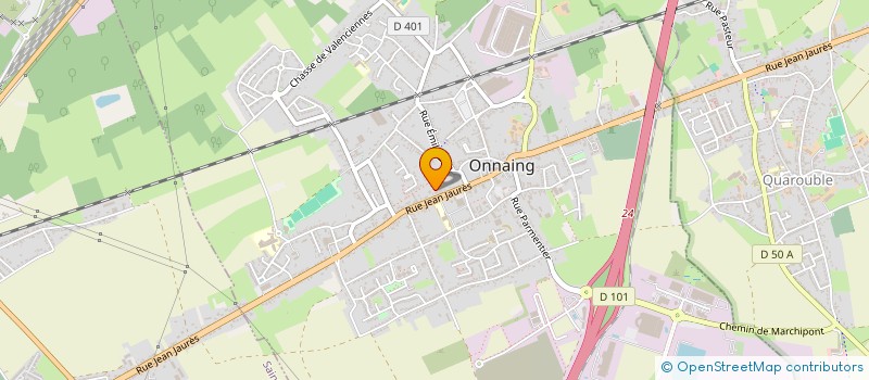 localisation de l'entreprise MONSIEUR LIVY PIERRE  ONNAING