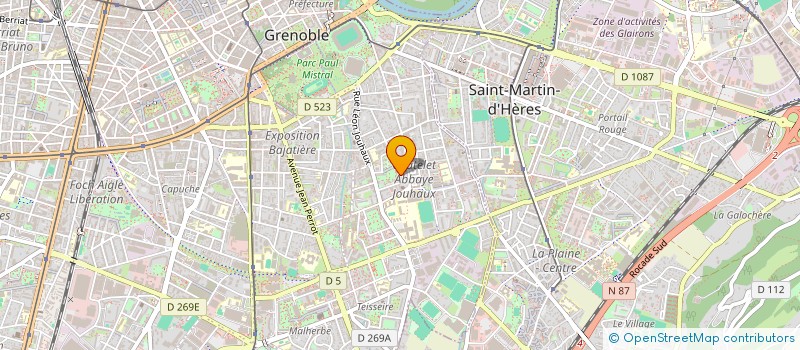 localisation de l'entreprise MONSIEUR LIWAY HOSPICE  GRENOBLE