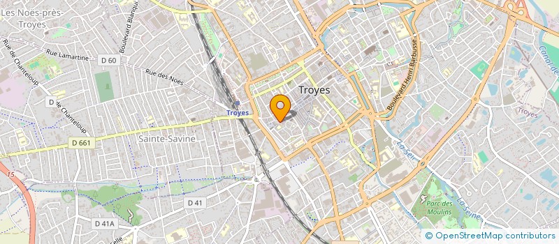 localisation de l'entreprise MONSIEUR LIYANEL NARCISSE  TROYES