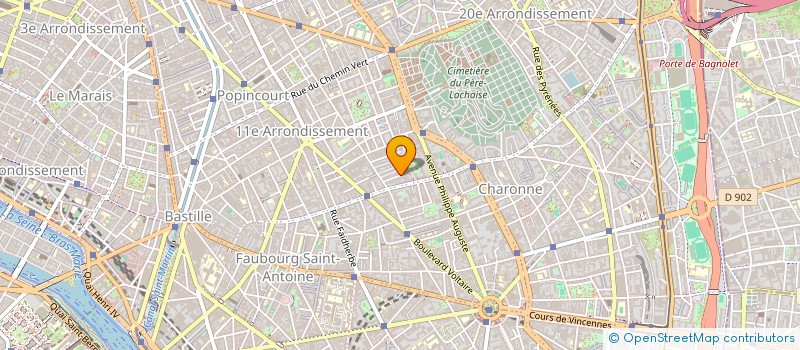 localisation de l'entreprise MONSIEUR LIYU ZHANG  PARIS