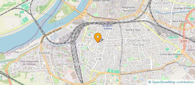 localisation de l'entreprise MONSIEUR LJUBISA DURIC  AVIGNON