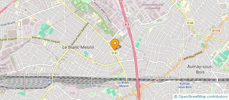 localisation de l'entreprise MONSIEUR LJUBISA JANKOVIC à LE BLANC-MESNIL