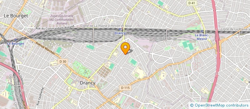 localisation de l'entreprise MONSIEUR LJUBO KORDIC à DRANCY