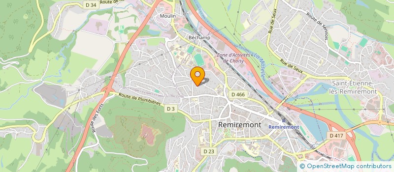 localisation de l'entreprise MONSIEUR LJUBOMIR GRNOVIC  REMIREMONT