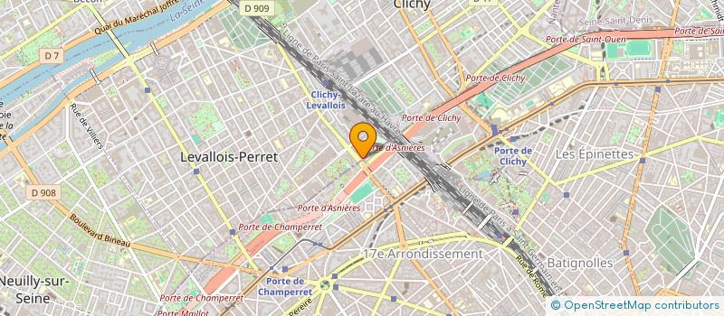 localisation de l'entreprise MONSIEUR LKINISI BEDDIAF à LEVALLOIS-PERRET
