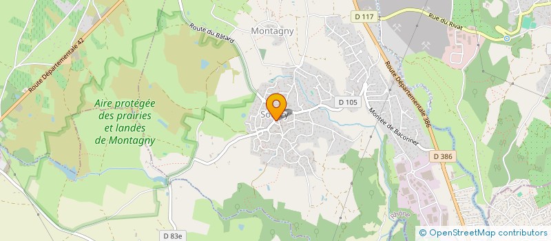 localisation de l'entreprise MONSIEUR LLOYD BAILLY  MONTAGNY