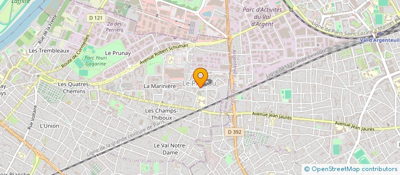 localisation de l'entreprise MONSIEUR LLOYD DURAND à SARTROUVILLE
