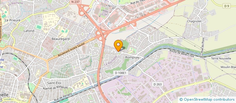 localisation de l'entreprise MONSIEUR LLOYD THOMAS  LA ROCHELLE