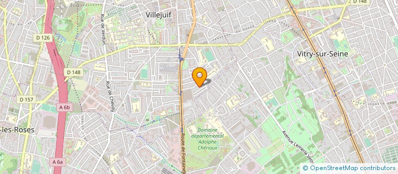localisation de l'entreprise MONSIEUR LO C BRULARD à VILLEJUIF