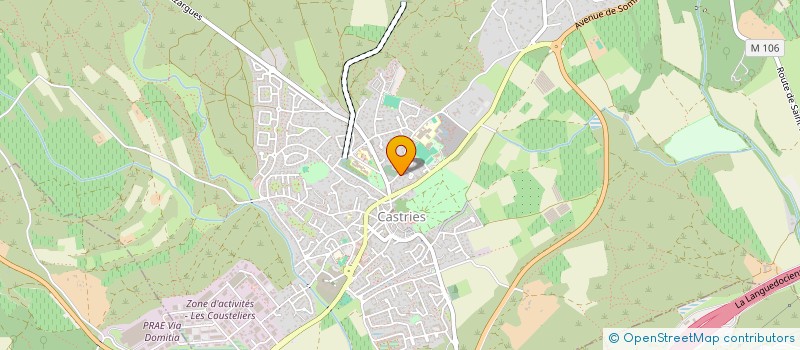 localisation de l'entreprise MONSIEUR LO C CHAMBON  CASTRIES