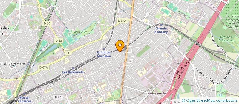 localisation de l'entreprise MONSIEUR LO C HEQUET  ANTONY