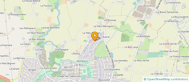localisation de l'entreprise MONSIEUR LO C JACQUES MARCEL BELHOMME à PACE