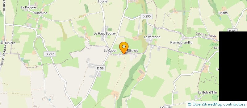 localisation de l'entreprise MONSIEUR LO C JEAN DANIEL CHEREAU à COUVAINS