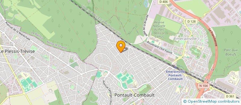 localisation de l'entreprise MONSIEUR LO C VIGNAT à PONTAULT-COMBAULT