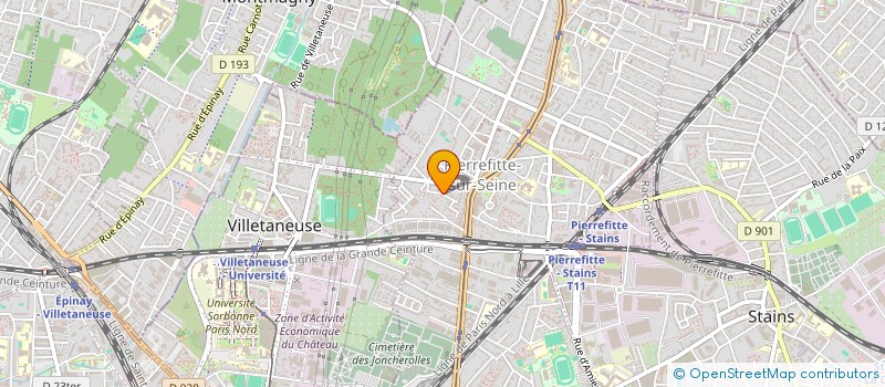 localisation de l'entreprise MONSIEUR LO EL HADJI IBRA à PIERREFITTE-SUR-SEINE