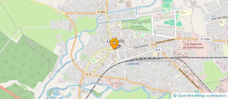 localisation de l'entreprise MONSIEUR LOAN AUBRY  LUNEVILLE