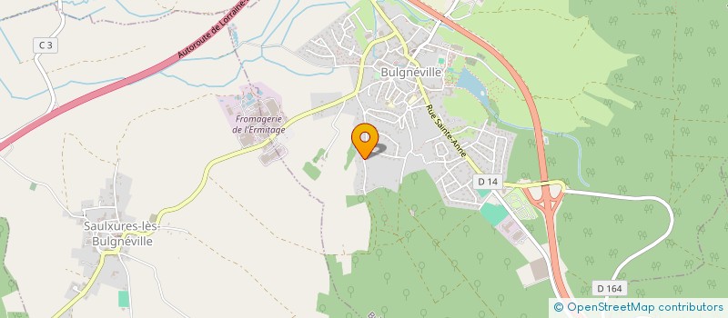 localisation de l'entreprise MONSIEUR LOAN BASTIEN  BULGNEVILLE