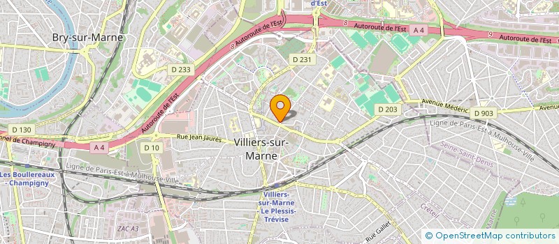 localisation de l'entreprise MONSIEUR LOAN BELINGUIER à VILLIERS-SUR-MARNE