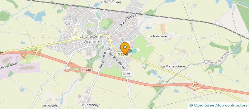 localisation de l'entreprise MONSIEUR LOAN BLAINEAU à LA CHAIZE-LE-VICOMTE