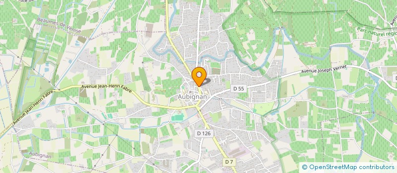 localisation de l'entreprise MONSIEUR LOAN BONGRAND  AUBIGNAN