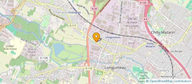 localisation de l'entreprise MONSIEUR LOAN CHAU  CHAMPLAN