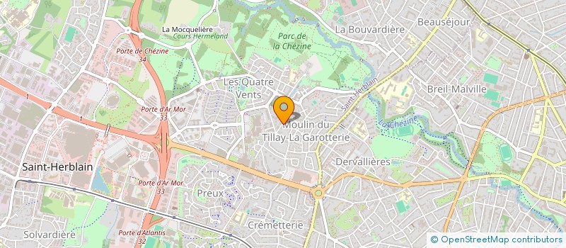 localisation de l'entreprise MONSIEUR LOAN CHUSSEAU  SAINT-HERBLAIN