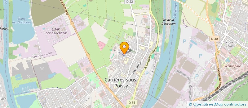 localisation de l'entreprise MONSIEUR LOAN DORE  CARRIERES-SOUS-POISSY