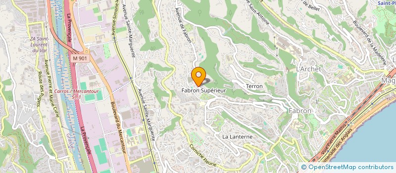 localisation de l'entreprise MONSIEUR LOAN GERARD à NICE