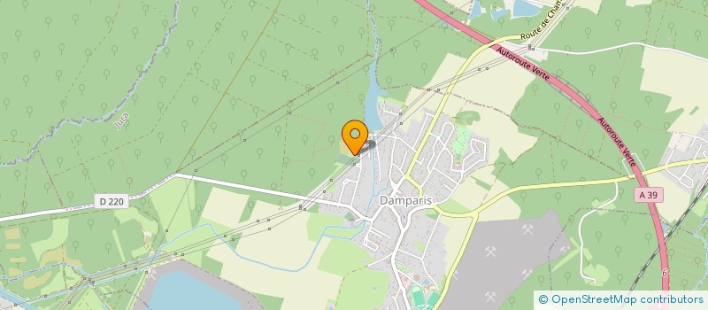 localisation de l'entreprise MONSIEUR LOAN GILLON  DAMPARIS