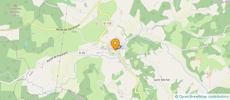 localisation de l'entreprise MONSIEUR LOAN HELIAS  LUCQ-DE-BEARN