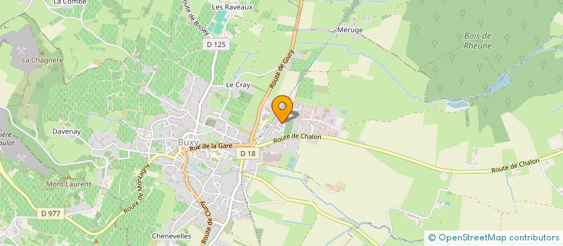 localisation de l'entreprise MONSIEUR LOAN LAAVAUX  SAINT-GERMAIN-LES-BUXY