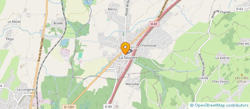 localisation de l'entreprise MONSIEUR LOAN MARQUET  SAINT-FELIX