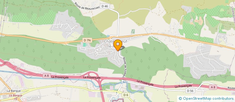 localisation de l'entreprise MONSIEUR LOAN RIVIERE  CHATEAUNEUF-LE-ROUGE