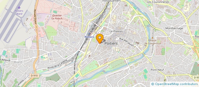 localisation de l'entreprise MONSIEUR LOAN ROS  POITIERS