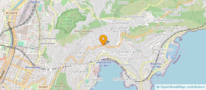 localisation de l'entreprise MONSIEUR LOAN SALLES à VILLEFRANCHE-SUR-MER
