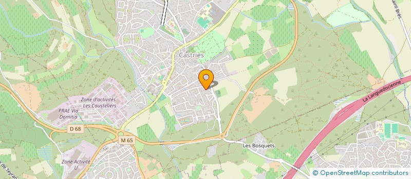localisation de l'entreprise MONSIEUR LOAN SALLES  CASTRIES