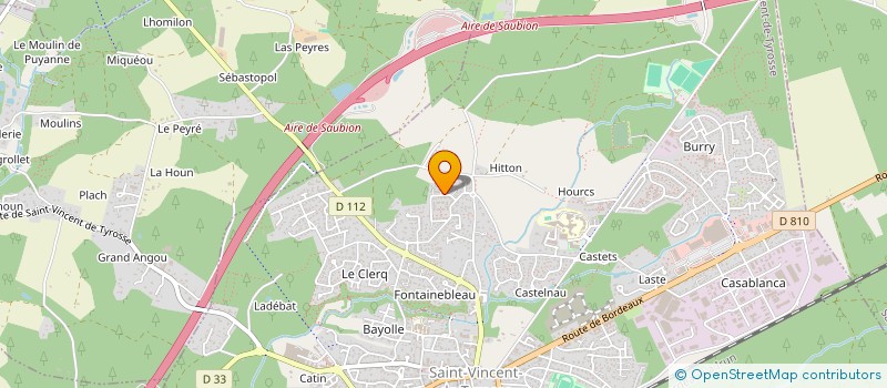 localisation de l'entreprise MONSIEUR LOAN SANTE  SAINT-VINCENT-DE-TYROSSE