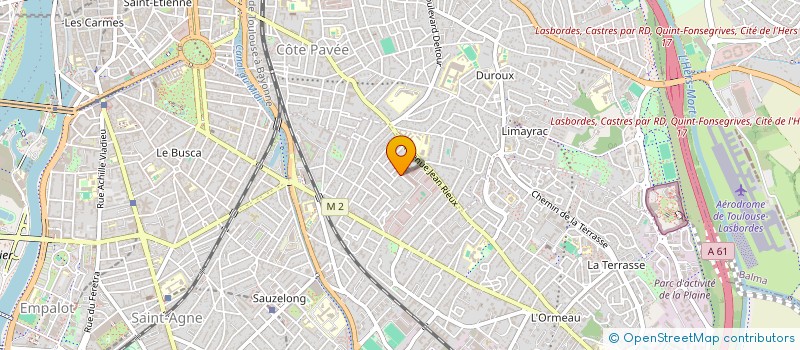 localisation de l'entreprise MONSIEUR LOAN SAUVANT à TOULOUSE