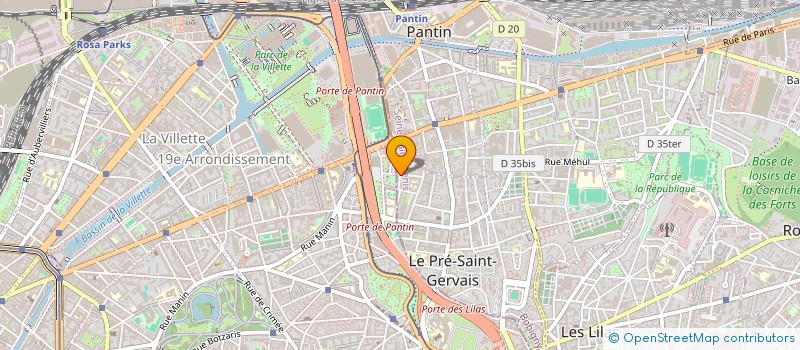 localisation de l'entreprise MONSIEUR LOAN TOURREAU à LE PRE-SAINT-GERVAIS