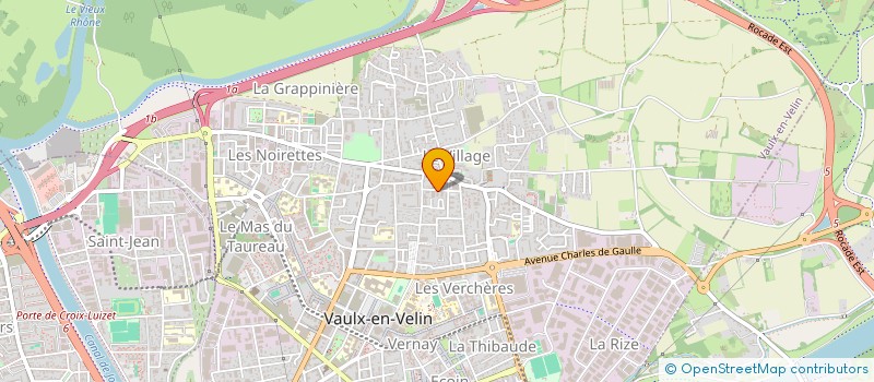 localisation de l'entreprise MONSIEUR LOANN ELIZEON  VAULX-EN-VELIN